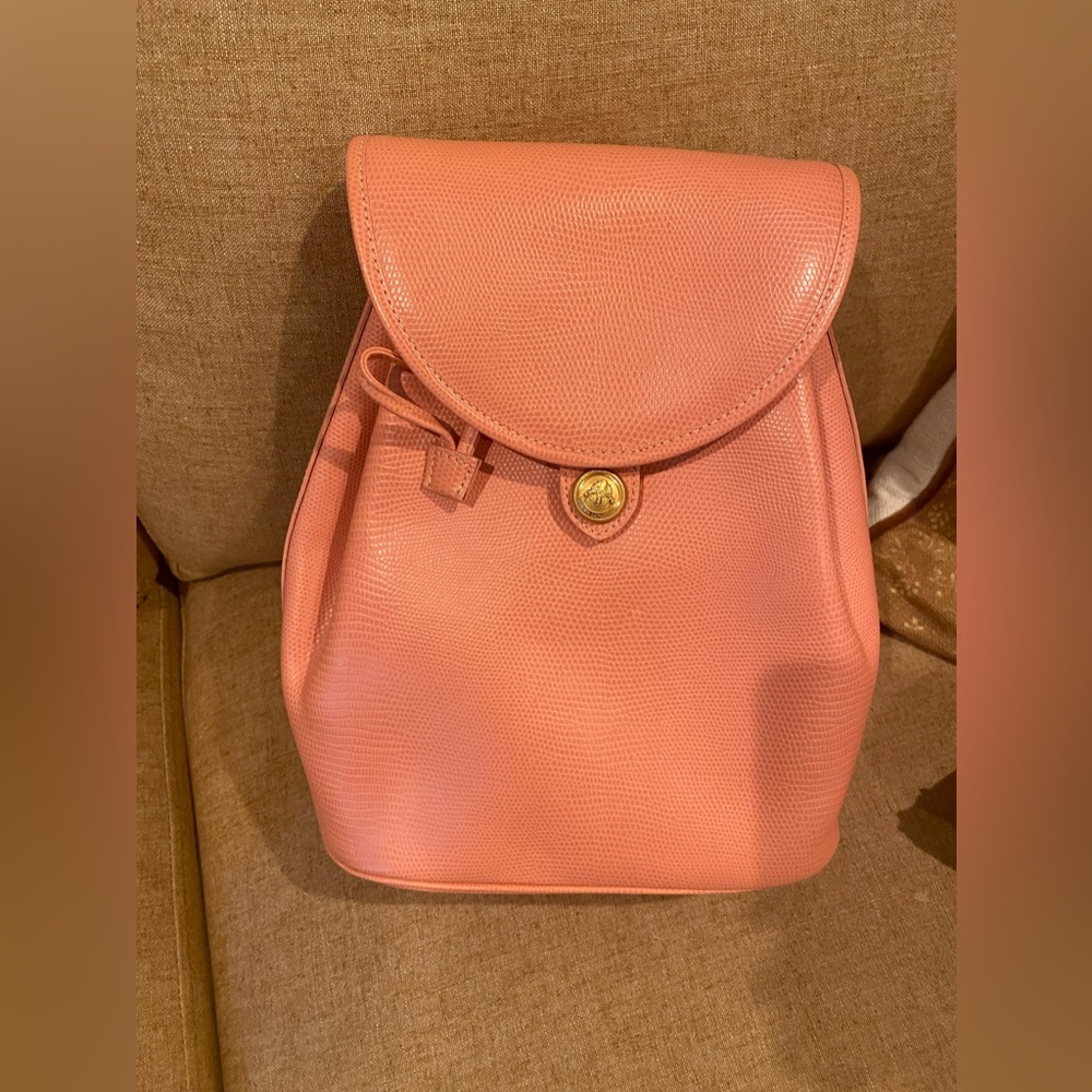 DIDIER LAMARTHE leather bucket backpack